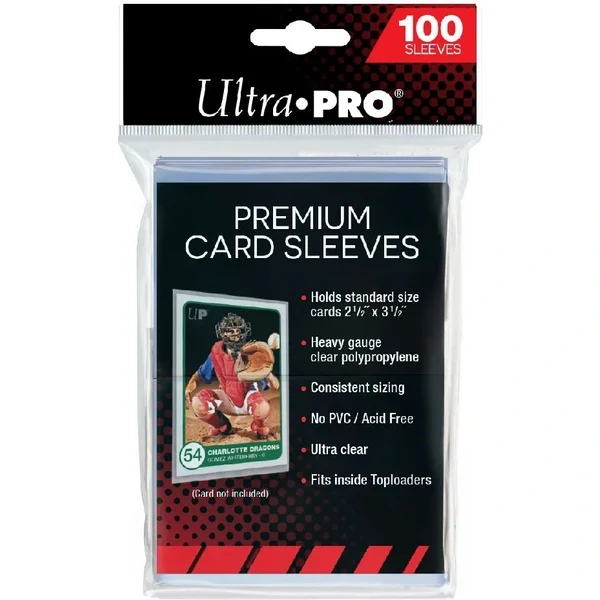 Obaly na karty UltraPro Průhledné - Premium