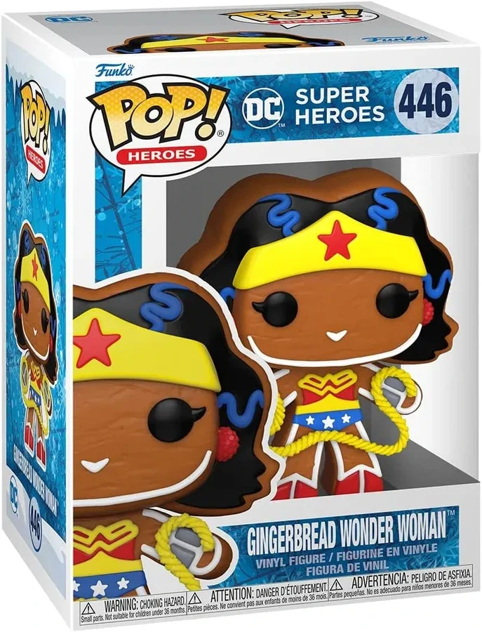 Funko POP! #446 DC Comics Gingerbread Wonder Woman