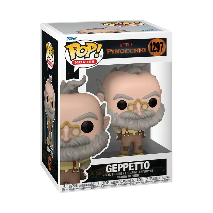 Funko POP! #1297 Netflix Pinocchio Geppetto