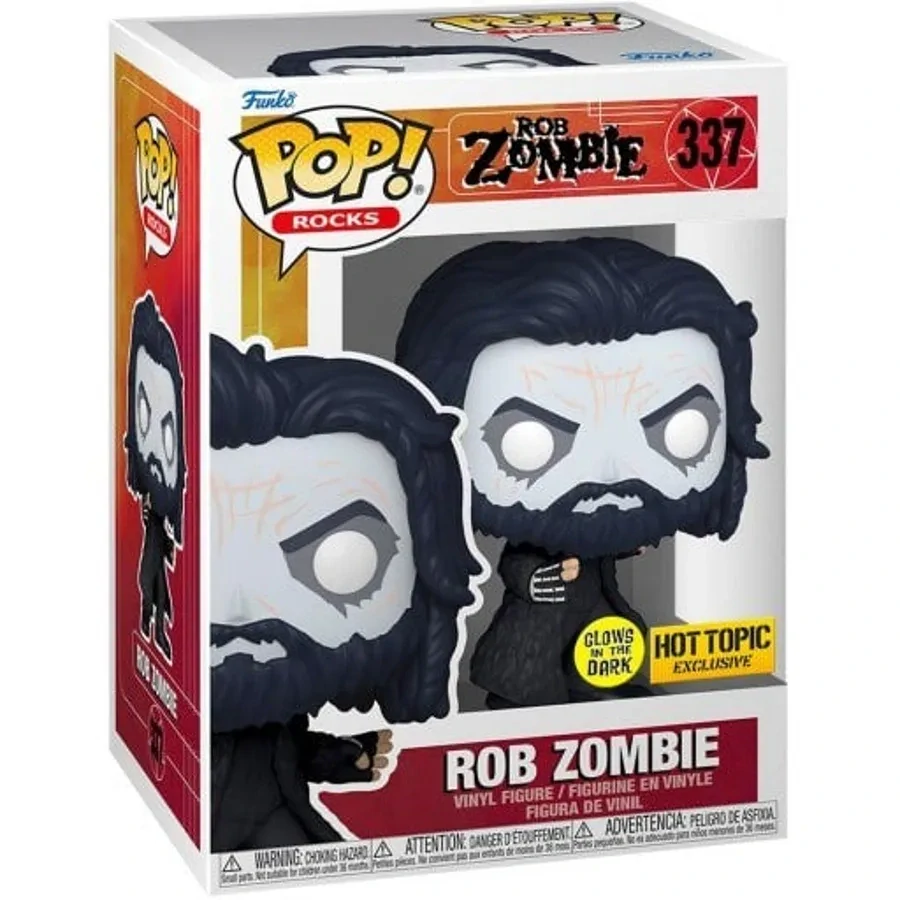 Funko POP! #337 Rocks: Rob Zombie (Dragula) (Glows in the Dark) - Special Edition