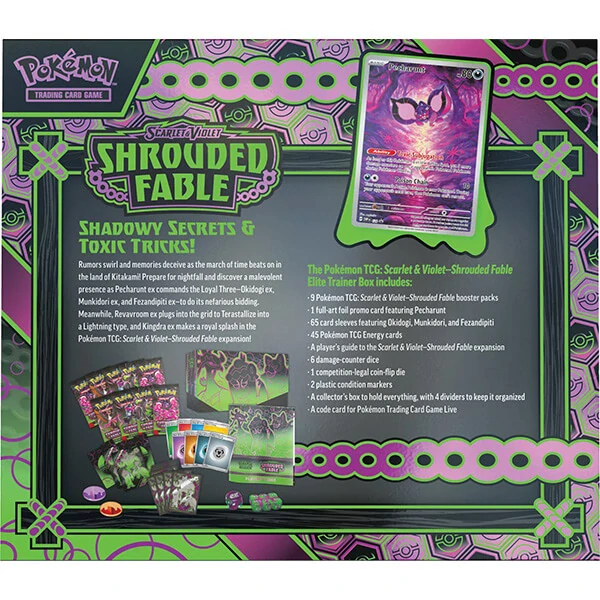 Pokémon TCG: Scarlet & Violet Shrouded Fable - Elite Trainer Box