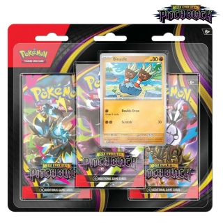 Pokémon TCG ME5 Pitch Black 3-pack blister booster - Binance
